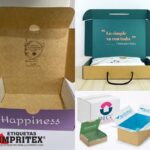 cajas troqueladas diseño personalizado impresión cartón interior empaque diseño