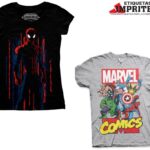 camiseta camisetas deportivas personalizada sublimada marvel