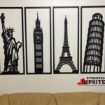 corte laser grabado personalizado cuadro mdf