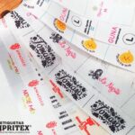 etiqueta etiquetas nylon ropa bordado satin impritex industria textil