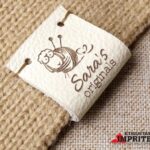 etiquetas cuero textil personalizadas diseño personalizado