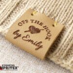 etiquetas cuero textil personalizadas etiqueta